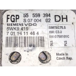 Opel Astra H 1.6 Motor Beyni 5WK9419 55559394 7011411464 simteç 75.5