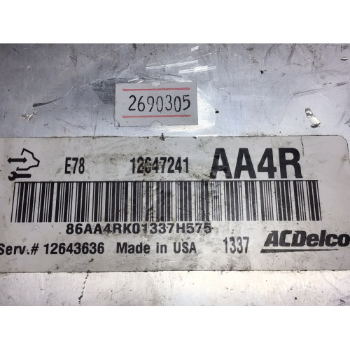Opel Astra J 1.4 Motor Beyni 12647241 12643636 AA4R
