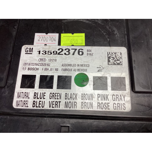 Opel İnsignia B Kontrol Beyni 13592376 F00HJ01160