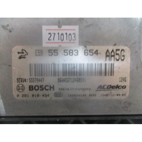 Opel Astra Motor Beyni 0281018454 55583654 