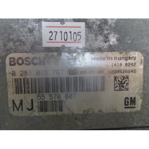 Opel Astra Motor Beyni 0281015767 55570807