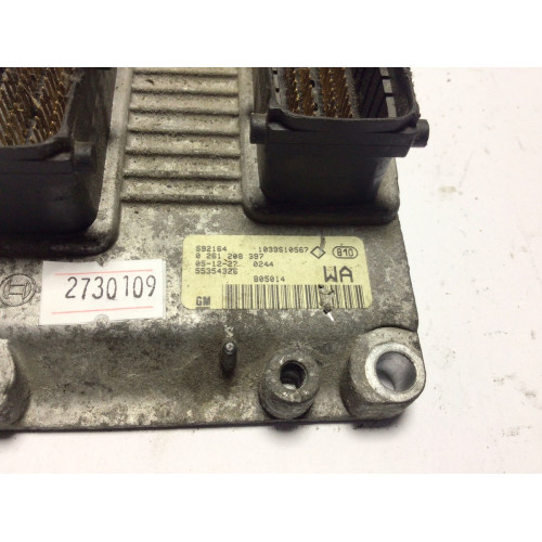 Opel Agila 1.0 Motor Beyni 0261208397 55354326WA