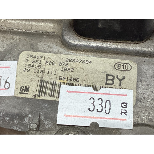 Opel Corsa 1.0 Motor Beyni 0261206072 09115111BY