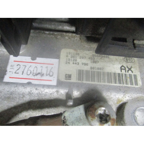 Opel Corsa 1.2 Motor Beyni 0261207423 24443796AX