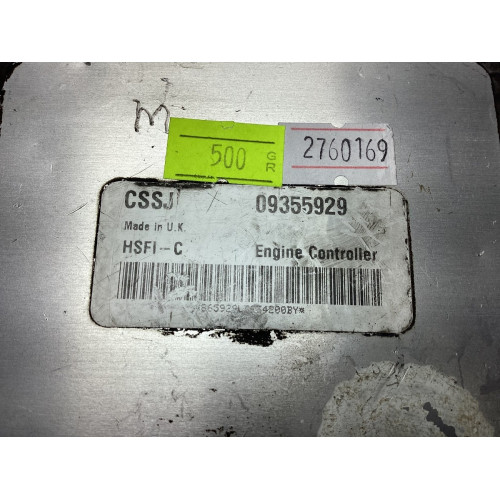 Opel Astra 1.6 Motor Beyni 09355929 CSSJ