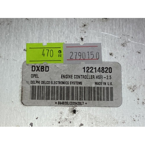 Opel Meriva 1.6 Motor Beyni 12214820 DXBD