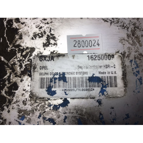 Opel Zafira Astra Motor Beyni 16250009 GXJA