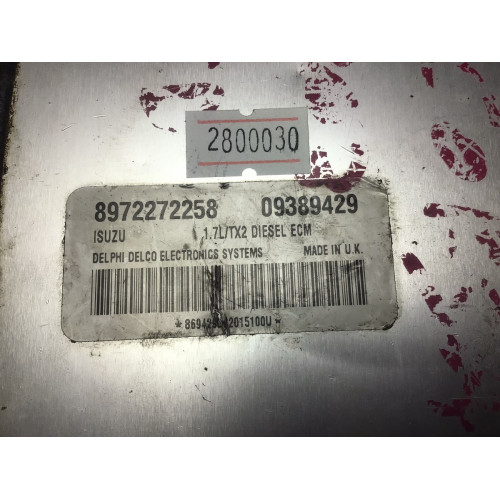 Opel Corsa Combo 1.7 Motor Beyni 09389429 8972272258