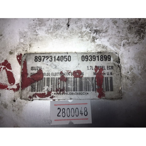 Opel Astra 1.7 Motor Beyni 8972314050 09391899