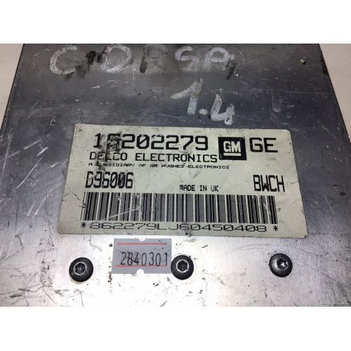 Opel Corsa 1.4 Motor Beyni 16202279 GE