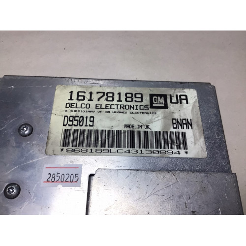 Opel Tigra 1.4 16V Motor Beyni 16178189 UA