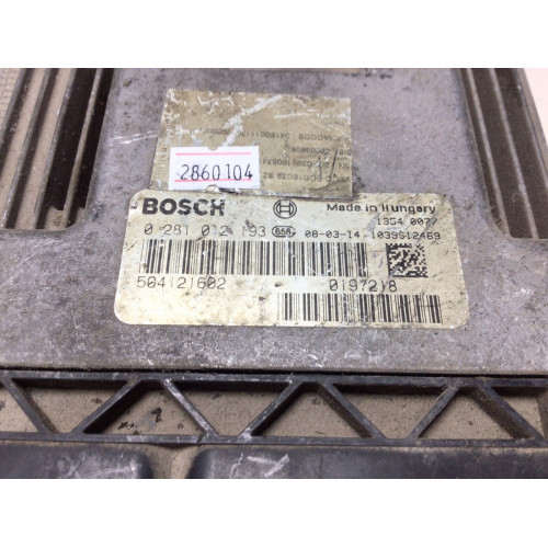 Iveco Daily Motor Beyni 0281012193 504121602