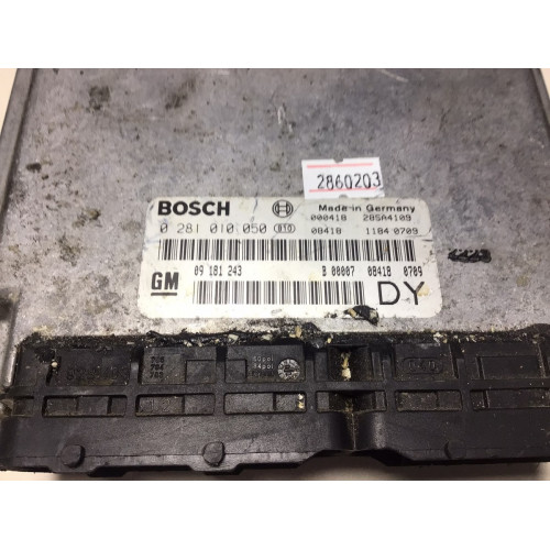 Opel Astra G 2.0 Motor Beyni 0281010050 09181243