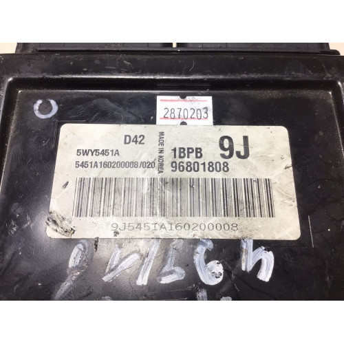 Daewoo Matiz 1.0 Motor Beyni 5WY5451A 96801808 1BPB