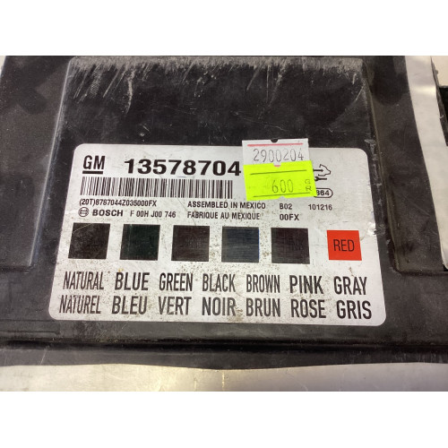 Opel İnsignia BCM Kontrol Beyni 13578704 F00HJ00746