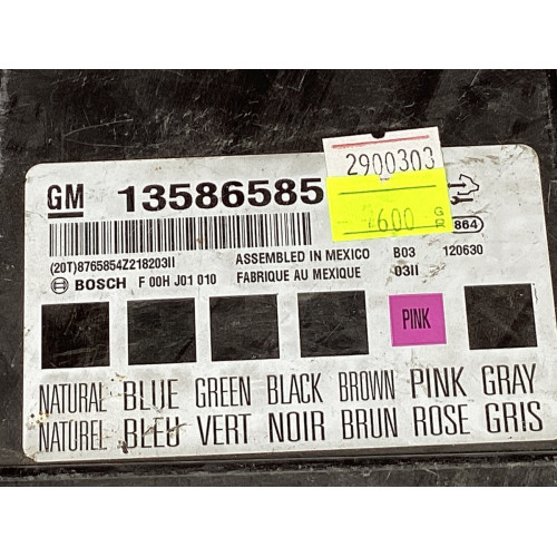 Opel İnsignia BCM Kontrol Beyni 13586585 F00HJ01010