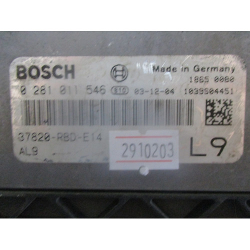 Honda Accord 2.2 Motor Beyni 0281011546 37820-RBD-E14