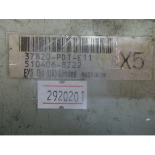 Honda Motor Beyni 37820-PDT-E11 510406-8Z22X5