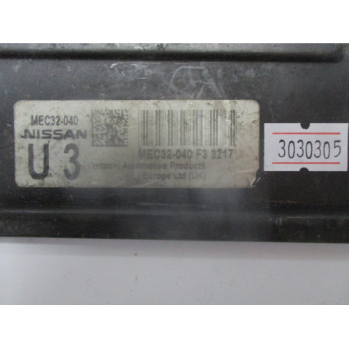 Nissan Micra Almera Motor Beyni MEC32-040F33217