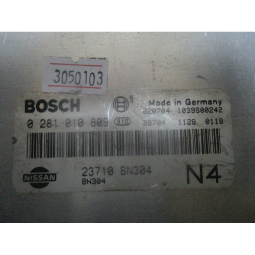 Nissan Almera 2.2 Motor Beyni 0281010809 23710BN304