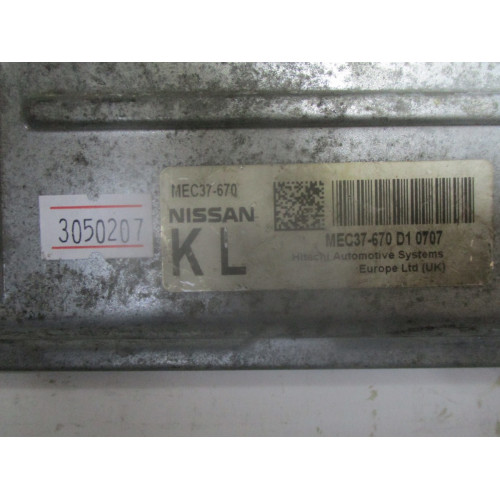 Nissan Note 1.4 Motor Beyni MEC37-670 670D10707