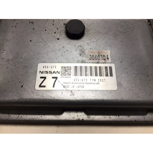 Nissan Micra Motor Beyni A56-G75 T7W2526 Z7