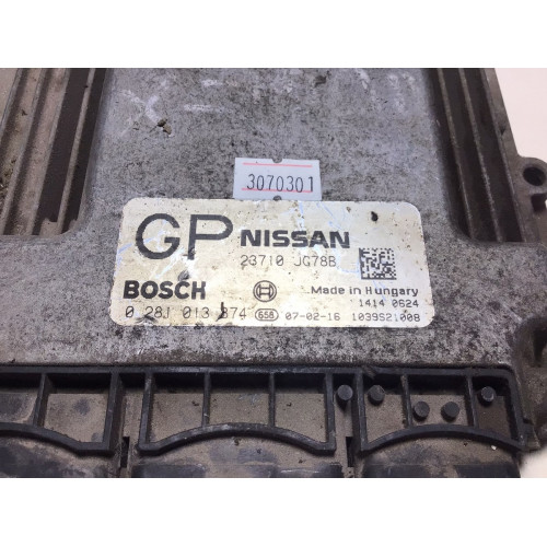 Nissan X-Trail 2.0 Motor Beyni 0281013874 23710JG78B GP