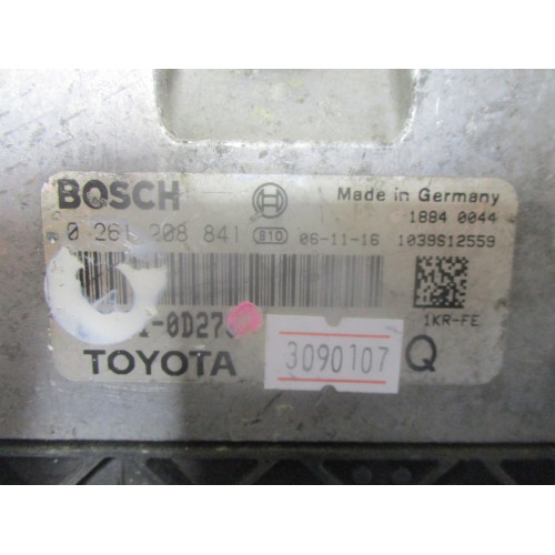 Toyota Yaris Motor Beyni 0261208841 89661-0D270