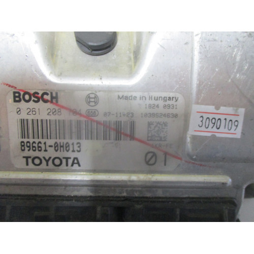Toyota Aygo 1.0 Motor Beyni 0261208704 89661-0H013