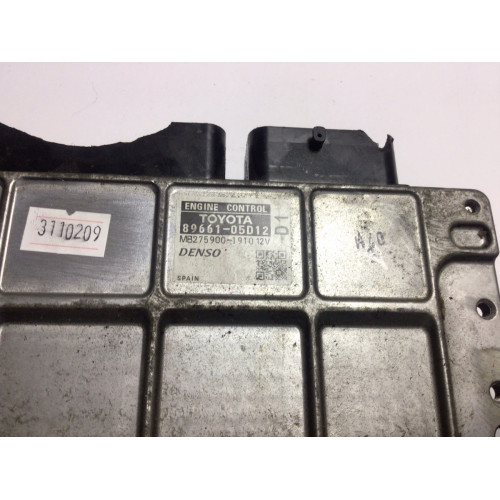 Toyota Avensis 2.2 Motor Beyni 89661-05D12 MB275900-1910