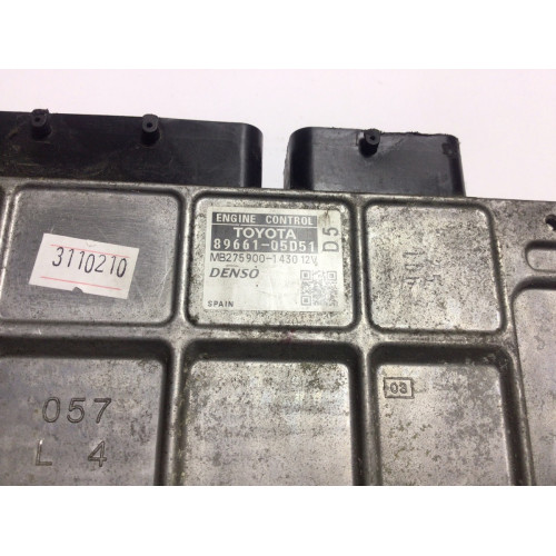 Toyota Avensis Motor Beyni 89661-05D51 MB275900-1430