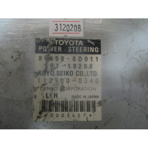 Toyota Yaris Direksiyon Kontrol Beyni 112900-0340 89650-0D011