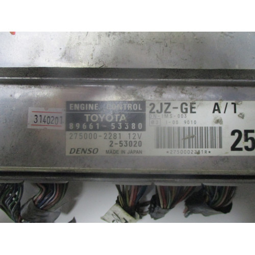 Toyota Lexus Motor Beyni 89661-53380 275000-2281