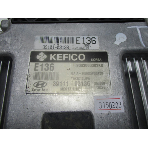 Hyundai i10 Motor Beyni 39101-03136 39111-03136 9003060303KB MEG17.9.12.1