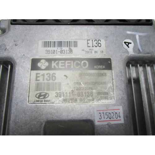Hyundai i10 Motor Beyni 39101-03136 39111-03136 9003060303KB MEG17.9.12.1