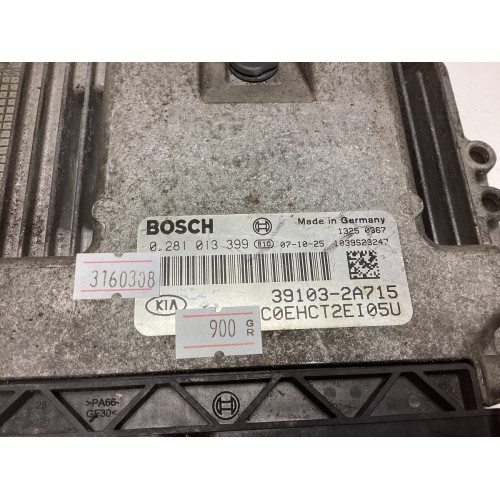 Kia Ceed 1.6 Motor Beyni 0281013399 39103-2A715