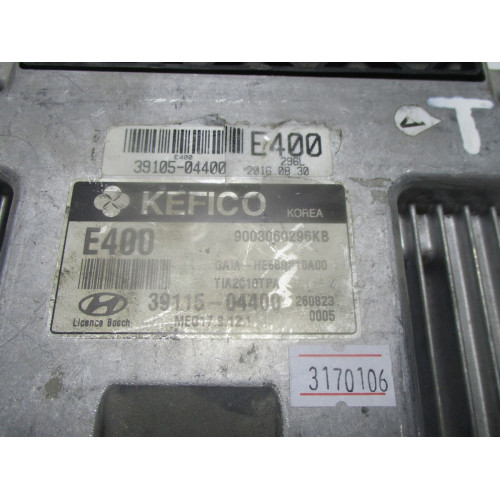 Hyundai i10 Motor Beyni 39115-04400 39105-04400 9003060296KB MEG17.9.12.1