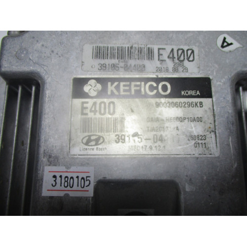 Hyundai i10 Motor Beyni 39115-04400 39105-04400 9003060296KB MEG17.9.12.1