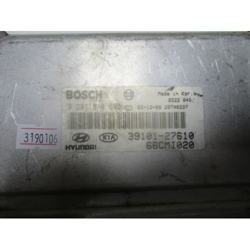 Hyundai Matrix 1.5 CRDI Motor Beyni 0281010695 39101-27610 66CMI020 