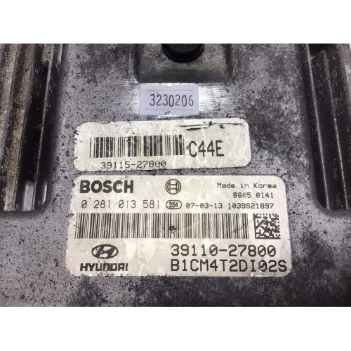 Hyundai Santa Fe Motor Beyni 0281013581 39115-27810 39110-27810