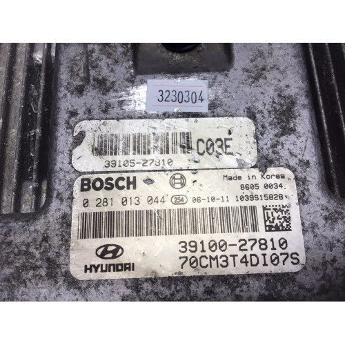 Hyundai Santa Fe CM Motor Beyni 0281013044 39105-27810 39100-27810