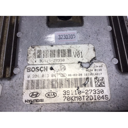 Hyundaı Era Motor Beyni 0281013047 39110-27330 39115-27330