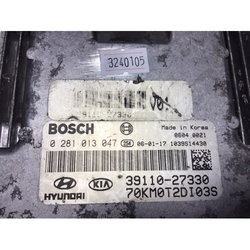 Hyundaı Era Motor Beyni 0281013047 39110-27330 39115-27330