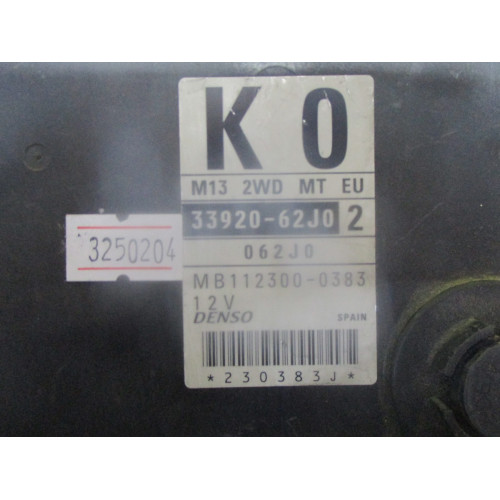 Suzuki Swift 1.3 Motor Beyni 33920-62J0 112300-0383