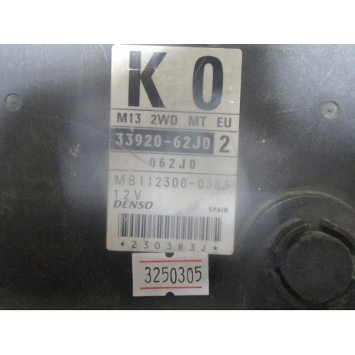 Suzuki Swift Motor Beyni 33920-62J0 112300-0383