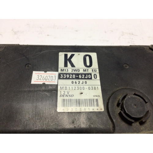Suzuki Swift 1.3 Motor Beyni 33920-62J0 112300-0381