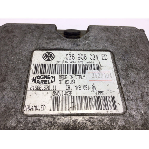 Volkswagen Polo 1.4 Motor Beyni IAW4MV.ED 036906034ED 61600.670.11