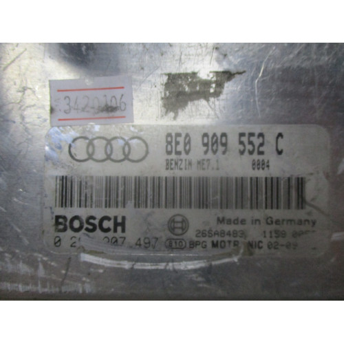 Audi A4 2.4 Motor Beyni ME7.1 0261207497 8E0909552C