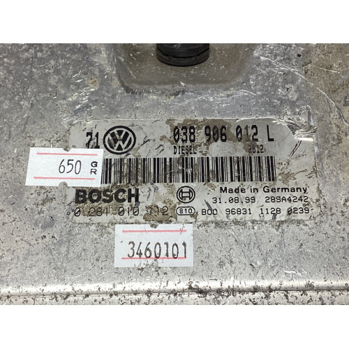 Volkswagen Golf Polo Bora 1.9 Motor Beyni 0281010112 038906012L