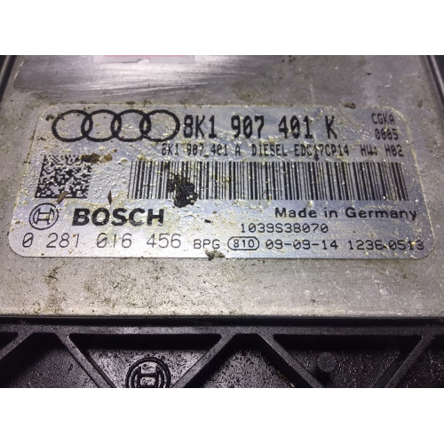 Audi A4 A5 2.7 TDI Motor Beyni 8K1907401K 0281016456 EDC17CP14